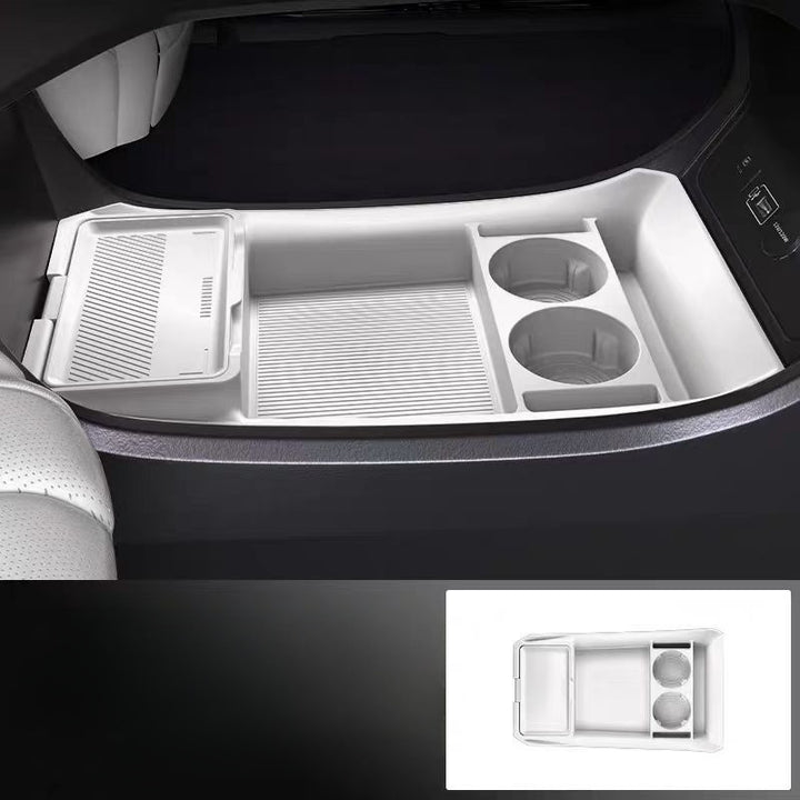 Lower center console storage box for GAC M8