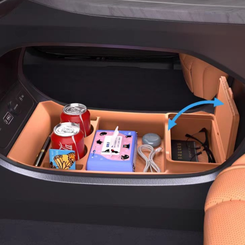 Lower center console storage box for GAC M8