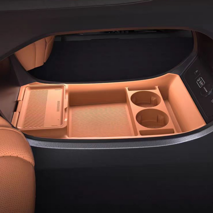 Lower center console storage box for GAC M8