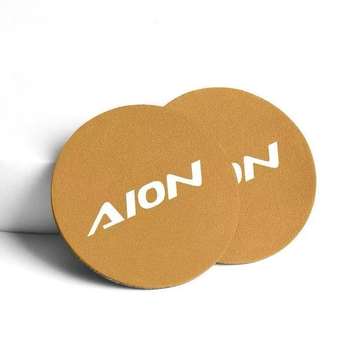 Car suede Coaster for Aion (2Pcs)