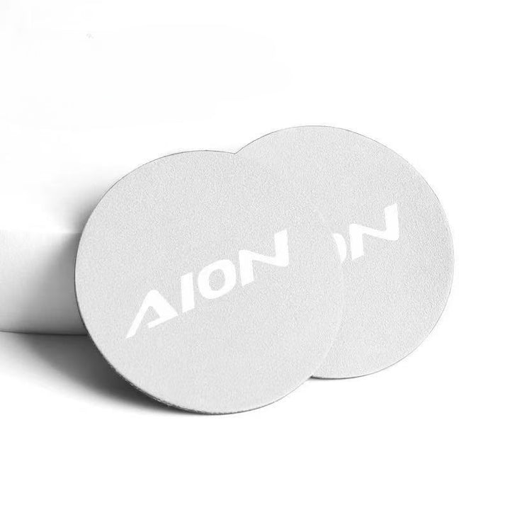 Car suede Coaster for Aion (2Pcs)