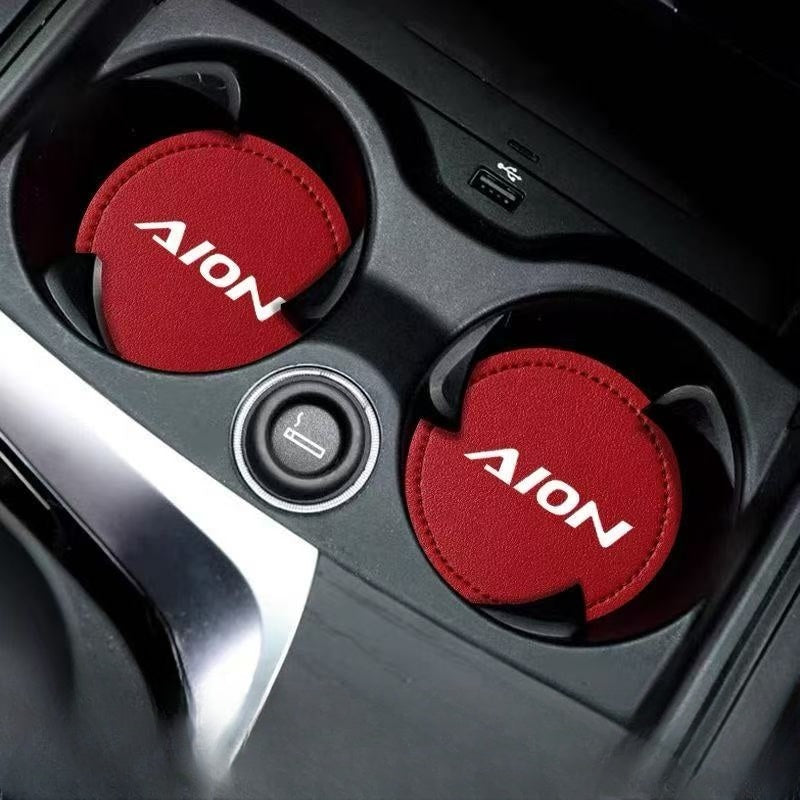 Car suede Coaster for Aion (2Pcs)