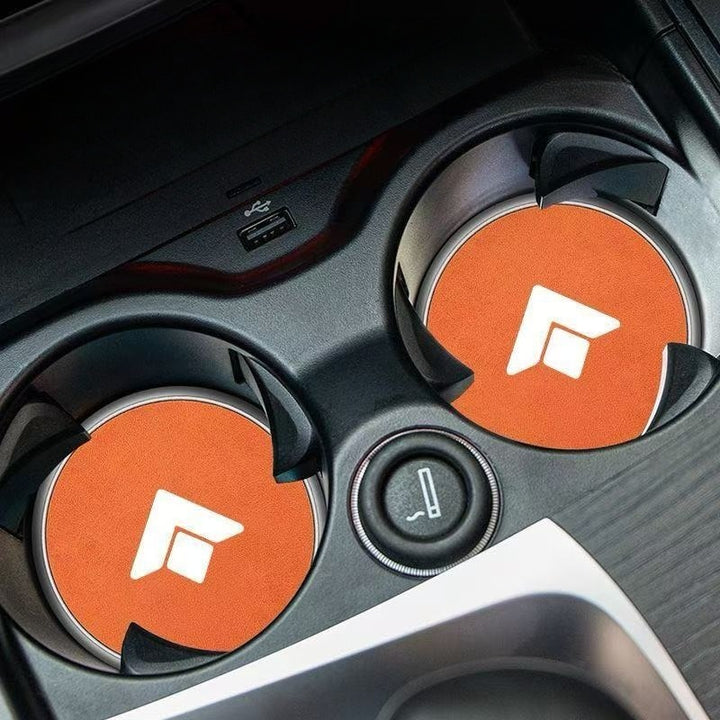 Car suede Coaster for Hyptec  (2Pcs)