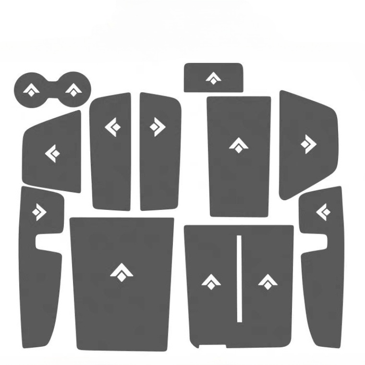 Center Console Non-Slip Storage Mat for Hyptec HT