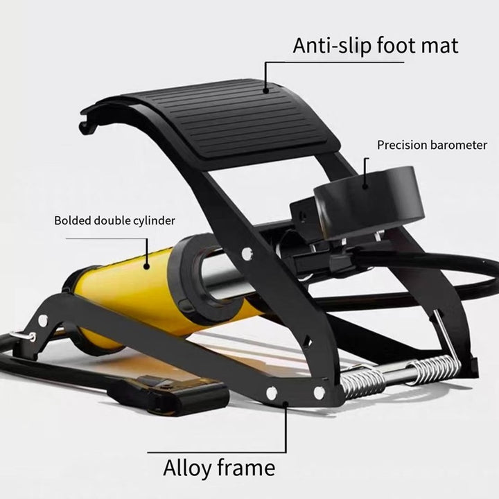 Foot-operated air pump