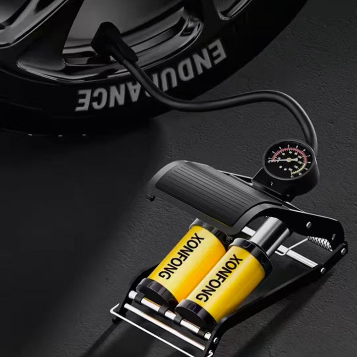 Foot-operated air pump