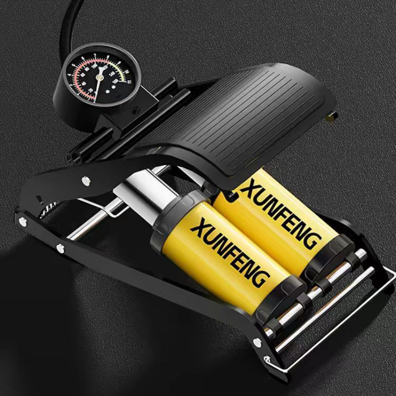 Foot-operated air pump