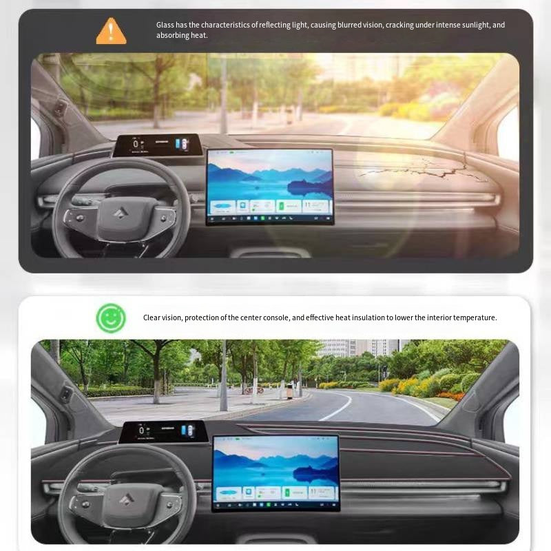 Dashboard sunshade mat for Hyptec HT