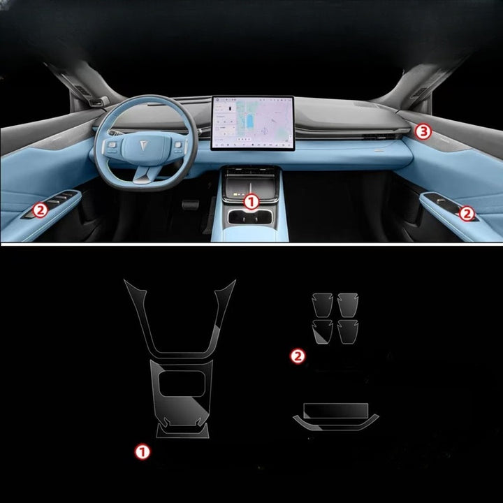 Interior Protective Film for Deepal S05