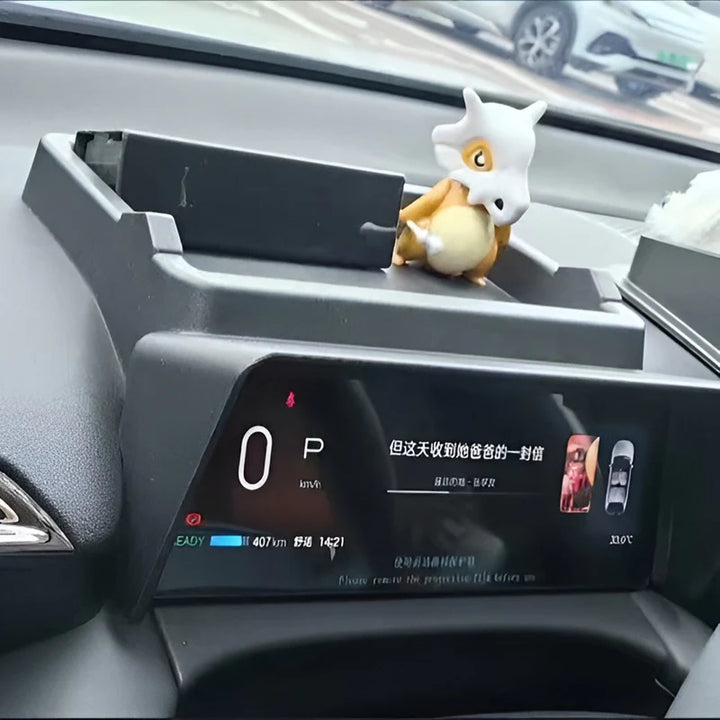 Dashboard sun visor storage panel for Nevo Q05