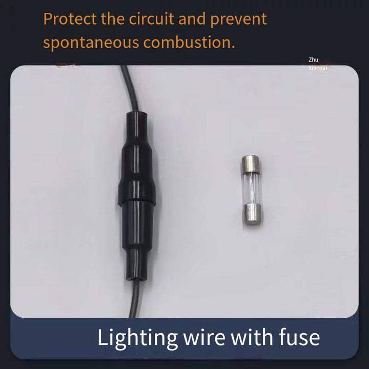 Bonnet-mounted lights for G318