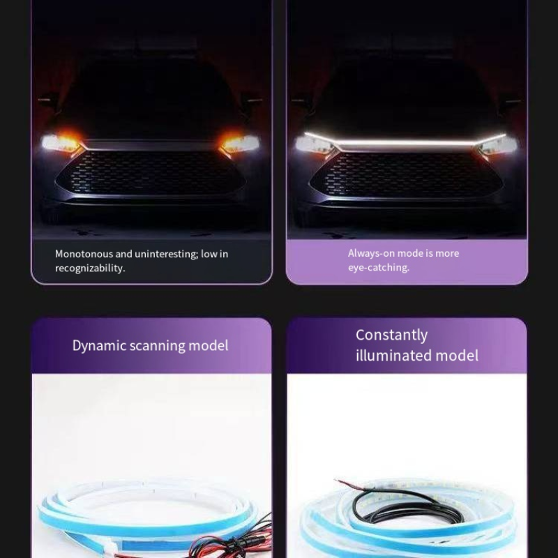 Bonnet-mounted lights for S05