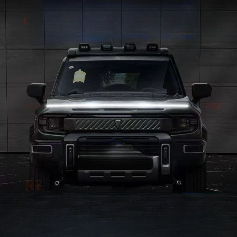 Bonnet-mounted lights for G318