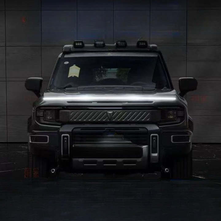 Bonnet-mounted lights for G318