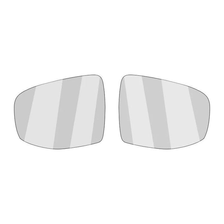 Anti-glare rain film for mirrors