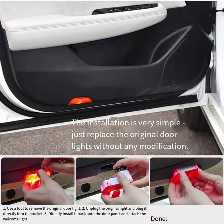 Welcome Light Lamp Wireless Laser Projector for Hongqi E-HS9