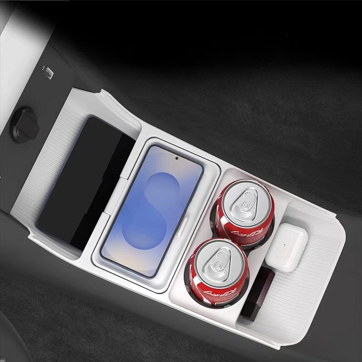 Lower center console storage box for Nevo Q05
