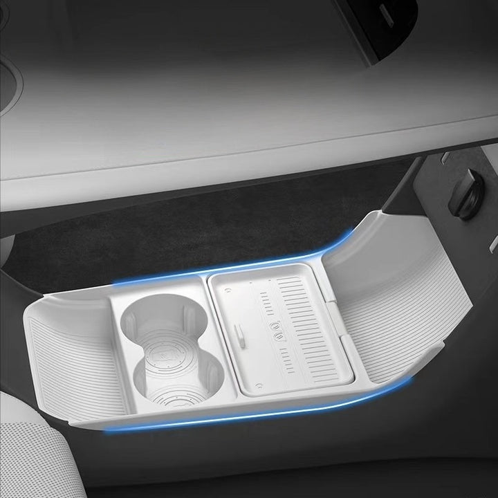 Lower center console storage box for Nevo Q05
