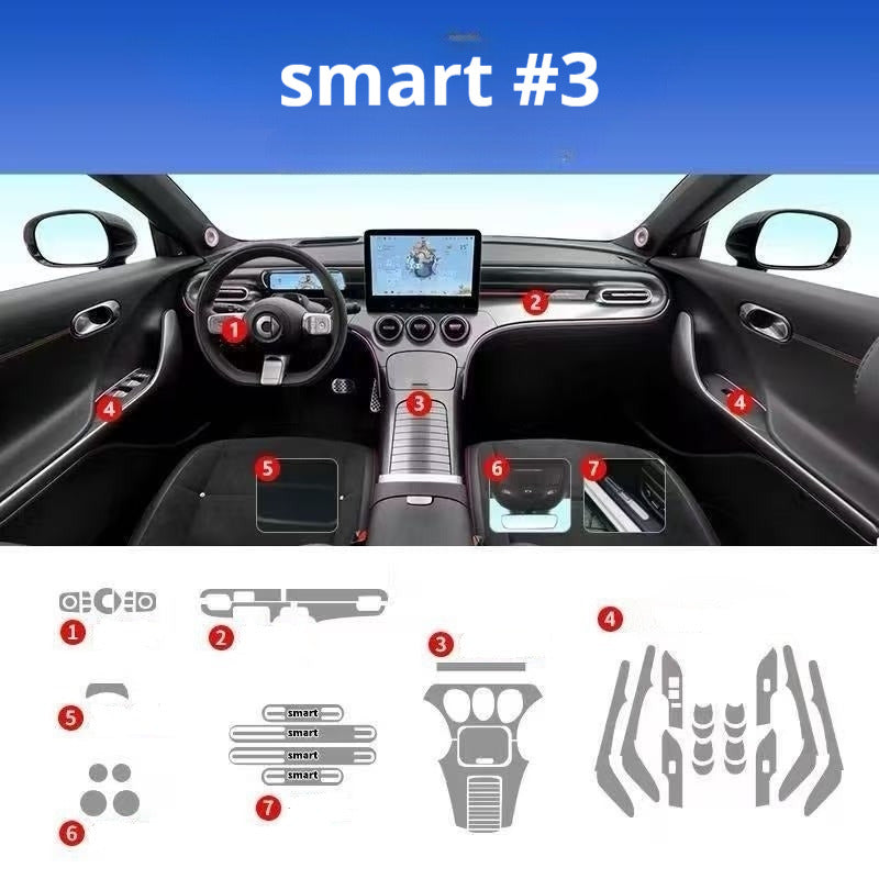 Car Protection Film for Smart #3
