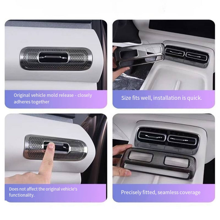 Stainless steel cover for air outlet Nevo Q05