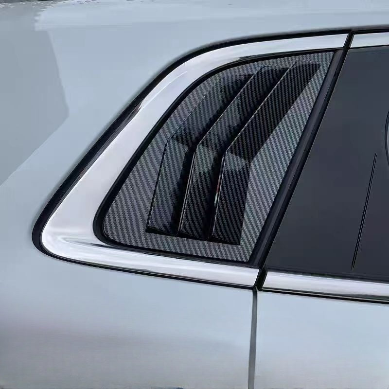 Triangle glass window trim for Nevo Q05