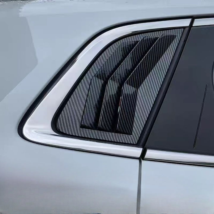 Triangle glass window trim for Nevo Q05