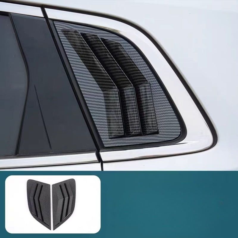 Triangle glass window trim for Nevo Q05