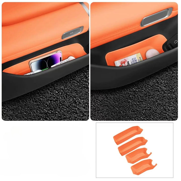 Silicone storage mat for car doors for Nevo Q07