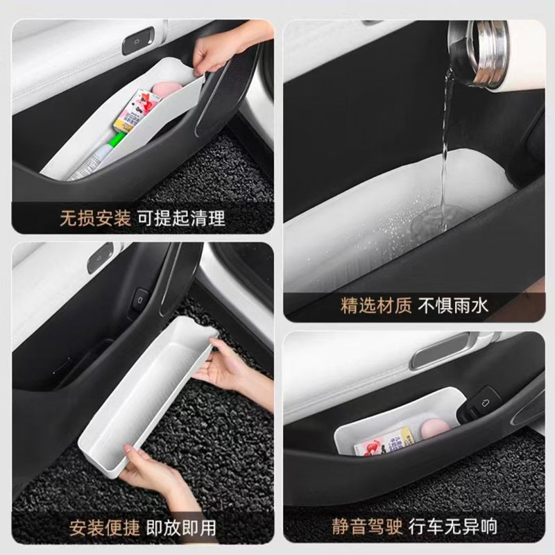 Silicone storage mat for car doors for Nevo Q07