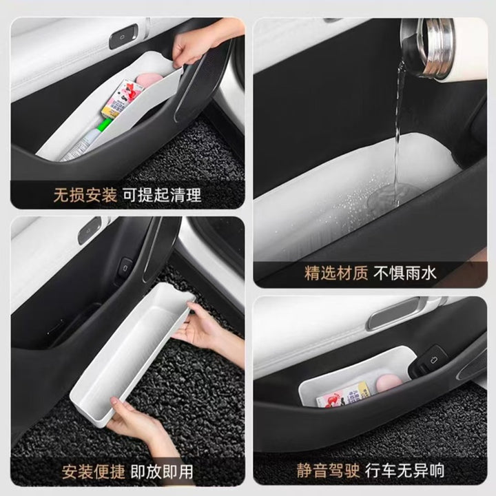Silicone storage mat for car doors for Nevo Q07