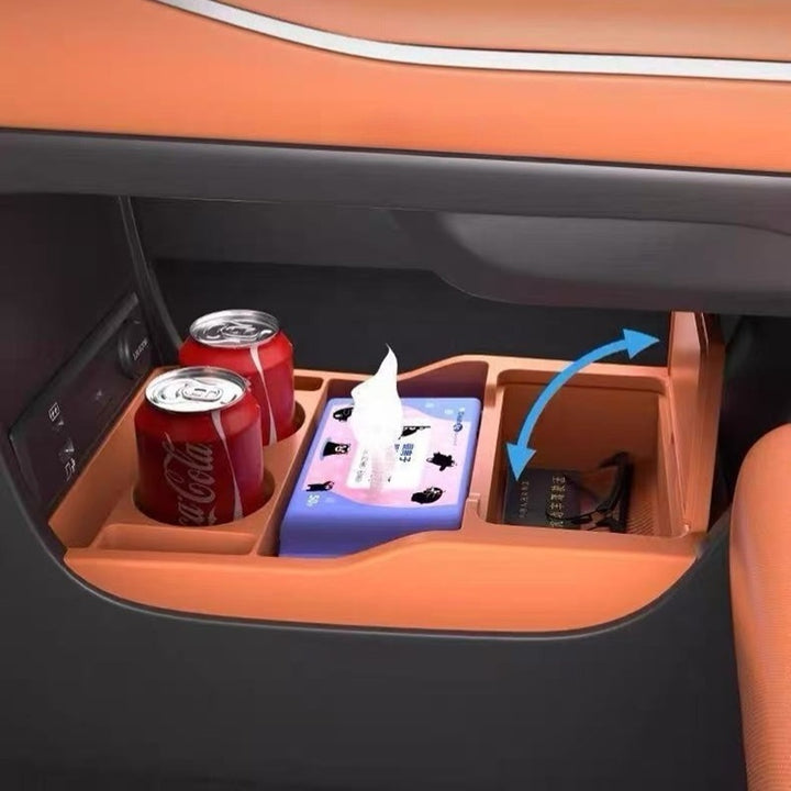 Lower center console storage box for GAC S7