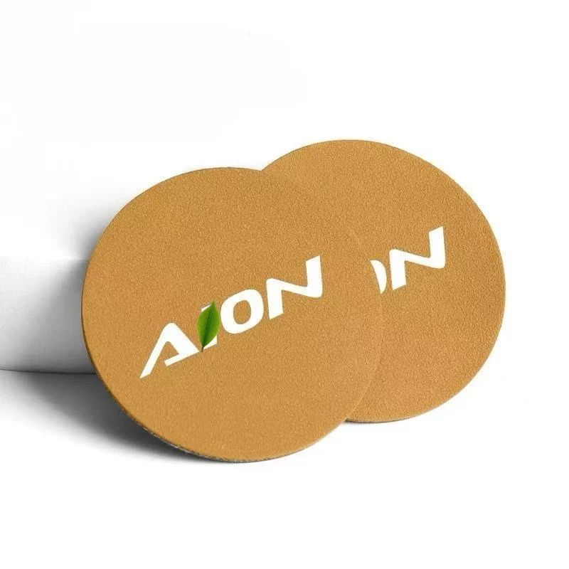 Car suede Coaster for Aion (2Pcs)