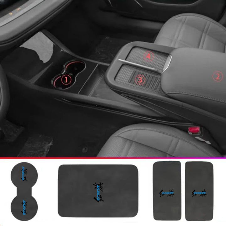 Center console anti-slip mat for Hongqi Eh7