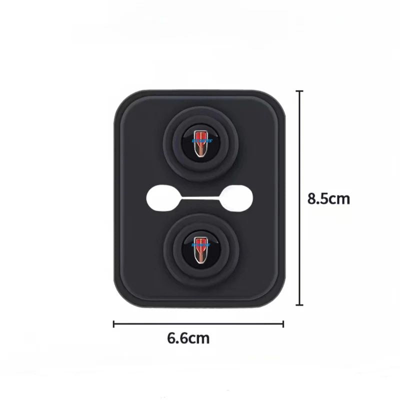 Cushion Silicone Door Lock Buckle Prot Cover for Hongqi (4Pcs)