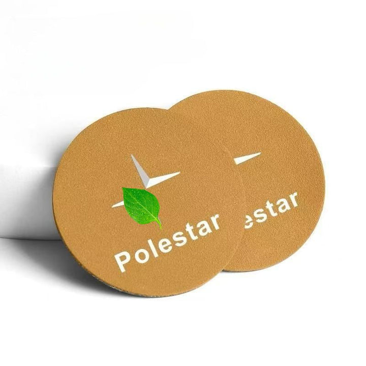 Car suede Coaster for Polestar (2Pcs)