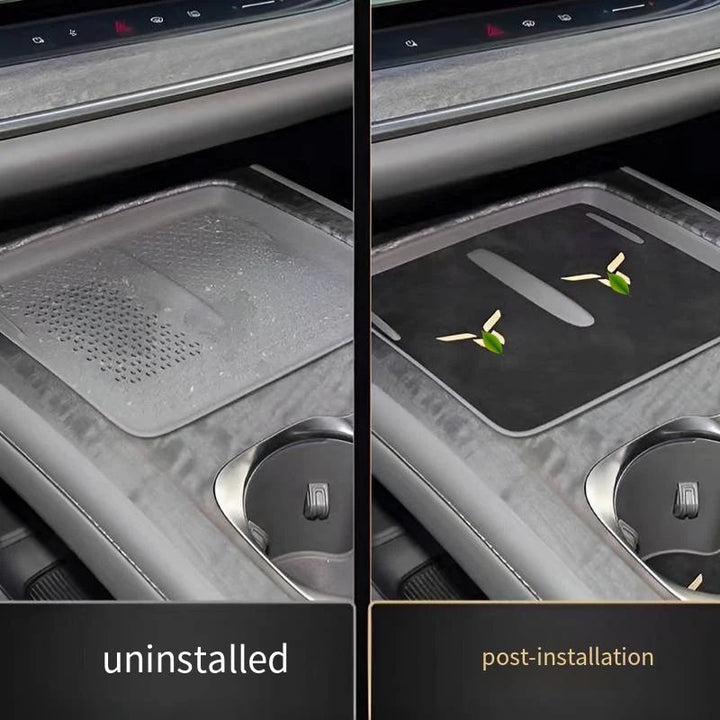 Center console anti-slip mat for Hongqi Ehs7