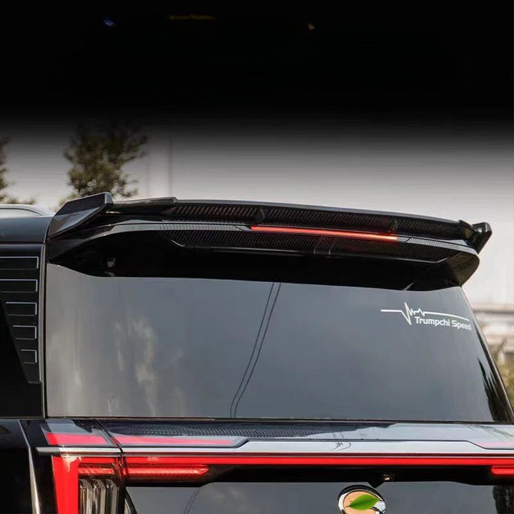 Streamlined rear wing for GAC M8