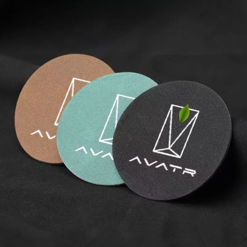Car suede Coaster for Avatr (2Pcs)