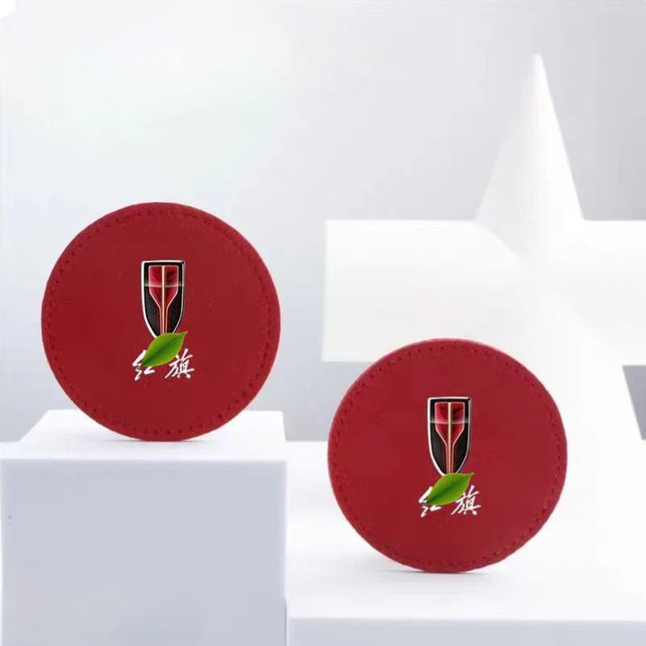Car suede Coaster for Hongqi