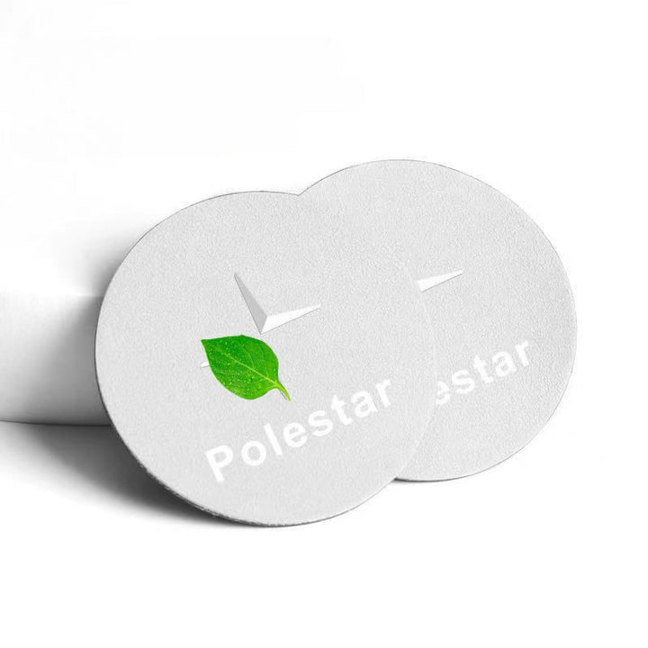 Car suede Coaster for Polestar (2Pcs)