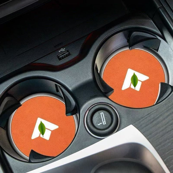 Car suede Coaster for Hyptec  (2Pcs)