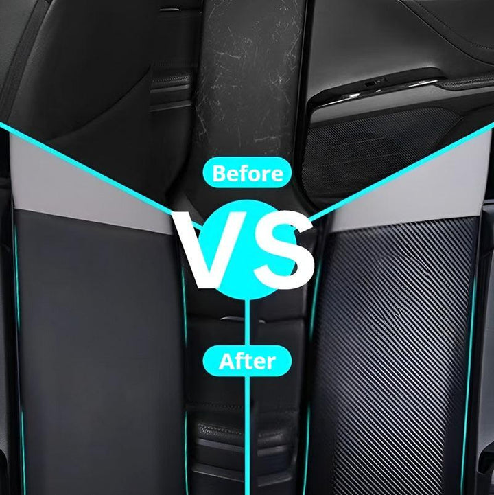 B-pillar leather protector for Deepal E07