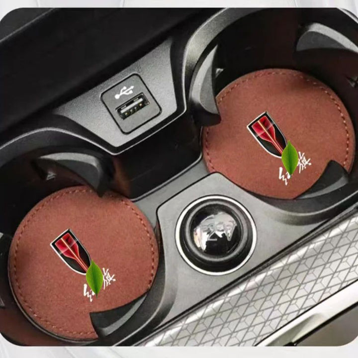 Car suede Coaster for Hongqi