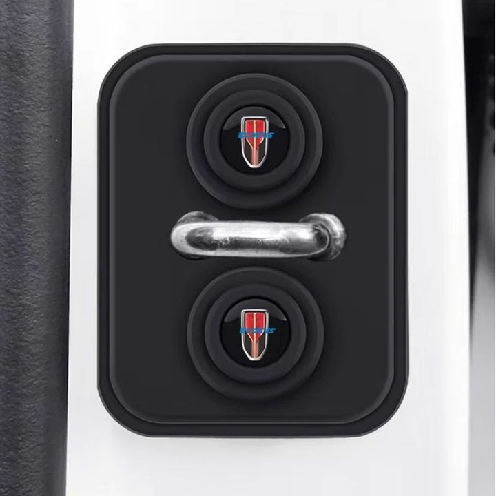Cushion Silicone Door Lock Buckle Prot Cover for Hongqi (4Pcs)